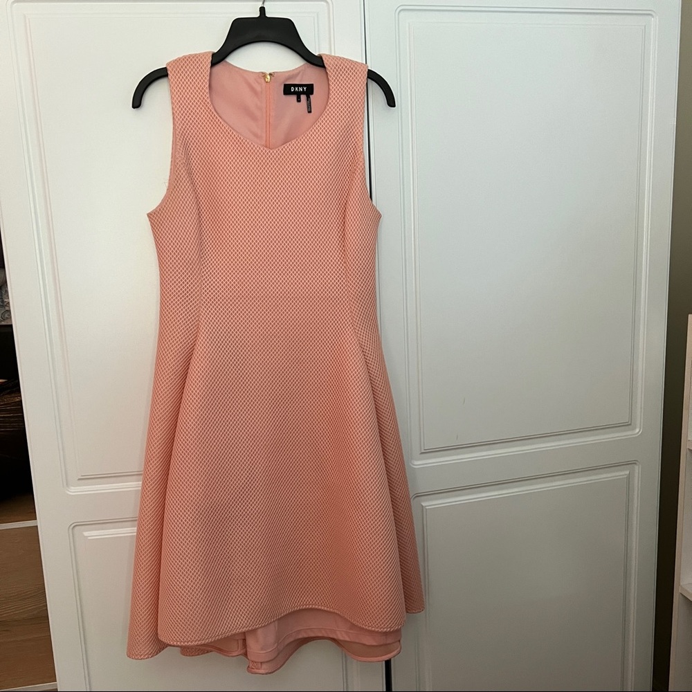DKNY pink dress